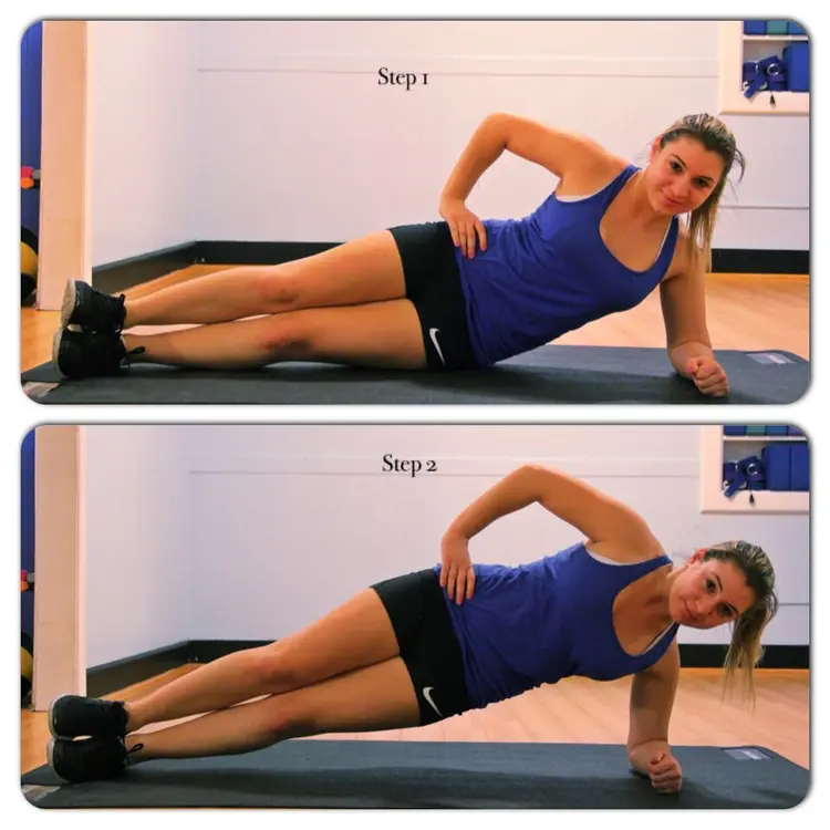 Side plank positions